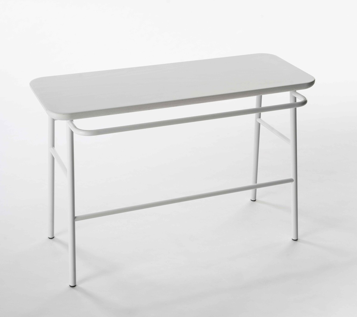 Ex.T Hang Низкий стул из белого пепла EXHANGSMALLBI Stand - Вид №2