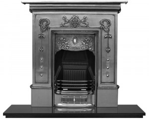 RX060 Чугунный комбинированный камин Bella Сarronheating
