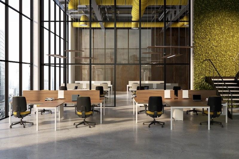 MASCAGNI Модульный прямоугольный рабочий стол Workstation 99qcat - Вид №6