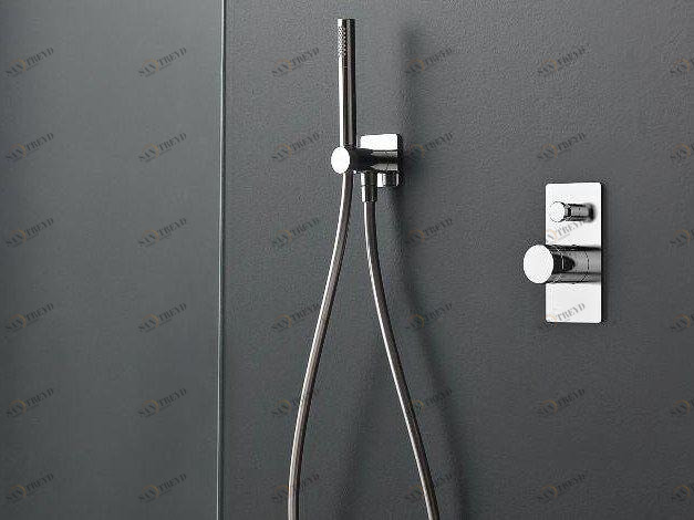 ZAZZERI Смеситель для душа с ручным душем на одно отверстие 100 sun-id-1471254