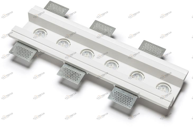 9010 novantadieci Встраиваемый потолочный светильник led из cristaly®  4191f 