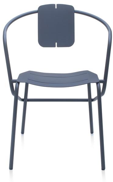 Garda Furniture Металлический садовый стул с подлокотниками Ataman Ga01mi - Вид №1