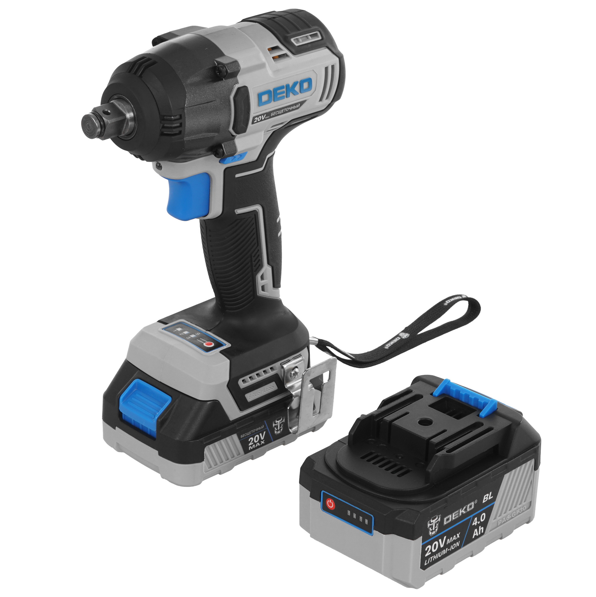 Гайковерт DEKO DKIS UNV 20V 5608071 STDN-0073307 - Вид №1