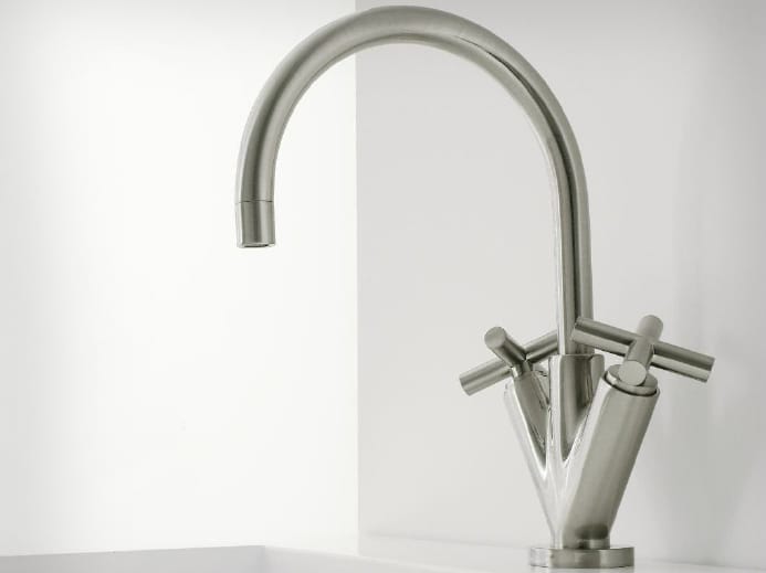 Смеситель для раковины с одним отверстием и отдельными розетками Zazzeri Da-Da ARCH-00080493 - Вид №1