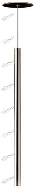 NEMO Светодиодный подвесной светильник из хромированного металла Canna nuda sun-id-1438453