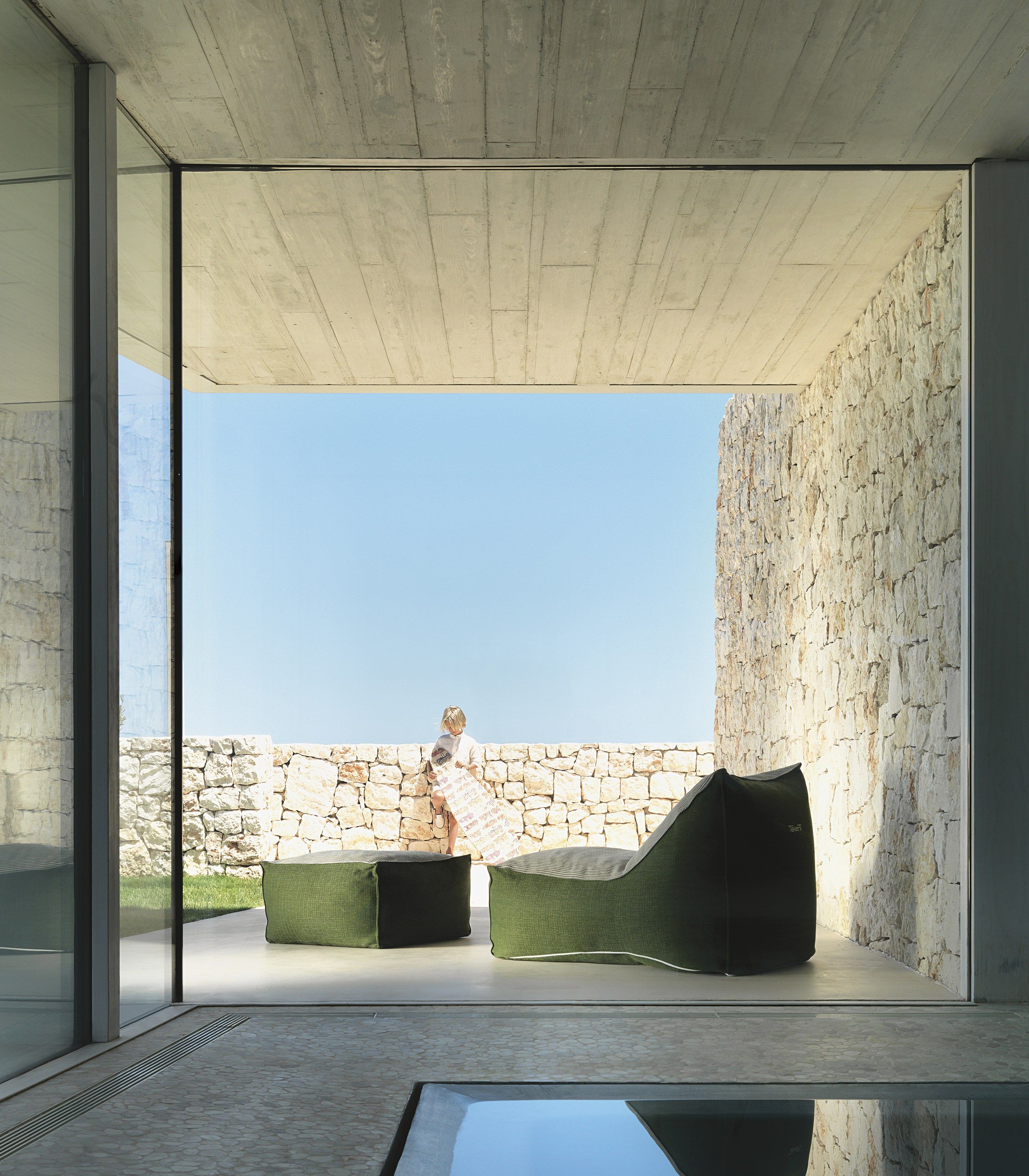 Оттоманский садовый мешок в Sunbrella® Talenti ARCH-00030309 - Вид №2