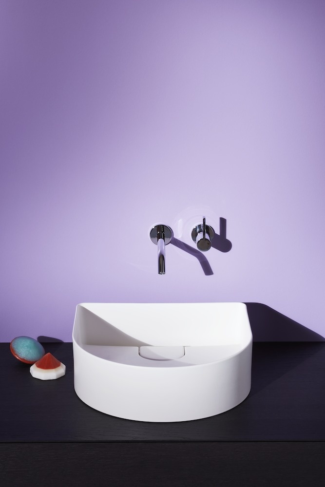 H3113360041201 Смеситель для раковины, настенный, для установки с Simibox 2-Point, фиксированный излив 175 мм LAUFEN PRO - Вид №15