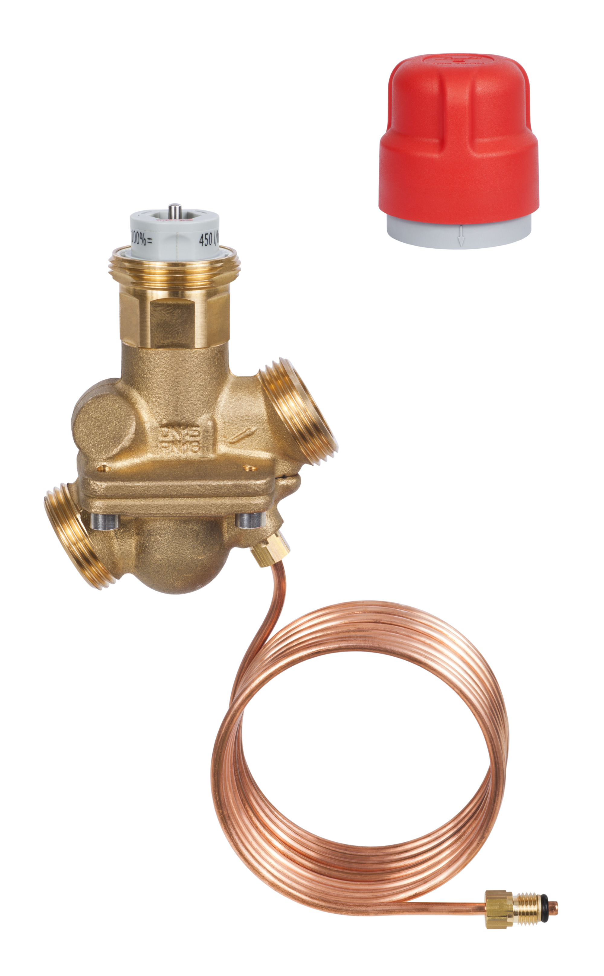 Danfoss Автоматический комбинированный клапан-регулятор AB-PM с наружной резьбой AB-PM DN10 клапан балансировочный 003Z1401  - Вид №24