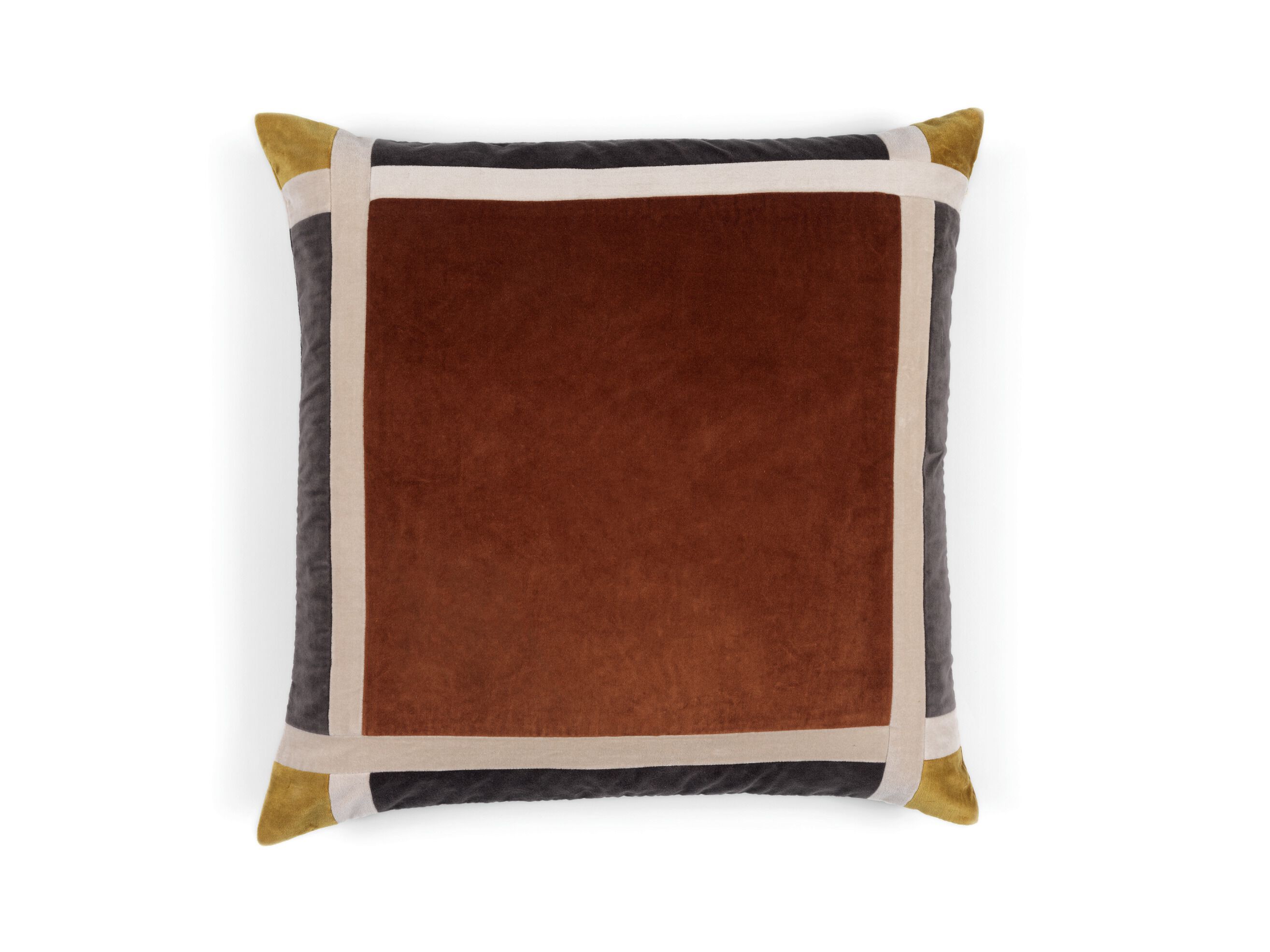 Квадратная подушка из бархата с геометрическим рисунком Élitis MELIE ARCH-00123728 - Вид №8