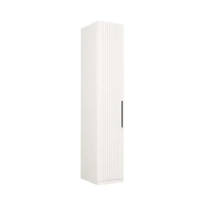 91897552 Шкаф-пенал Mobi 42x225.3x54.1 см ЛДСП цвет белый шагрень STLM-1407156