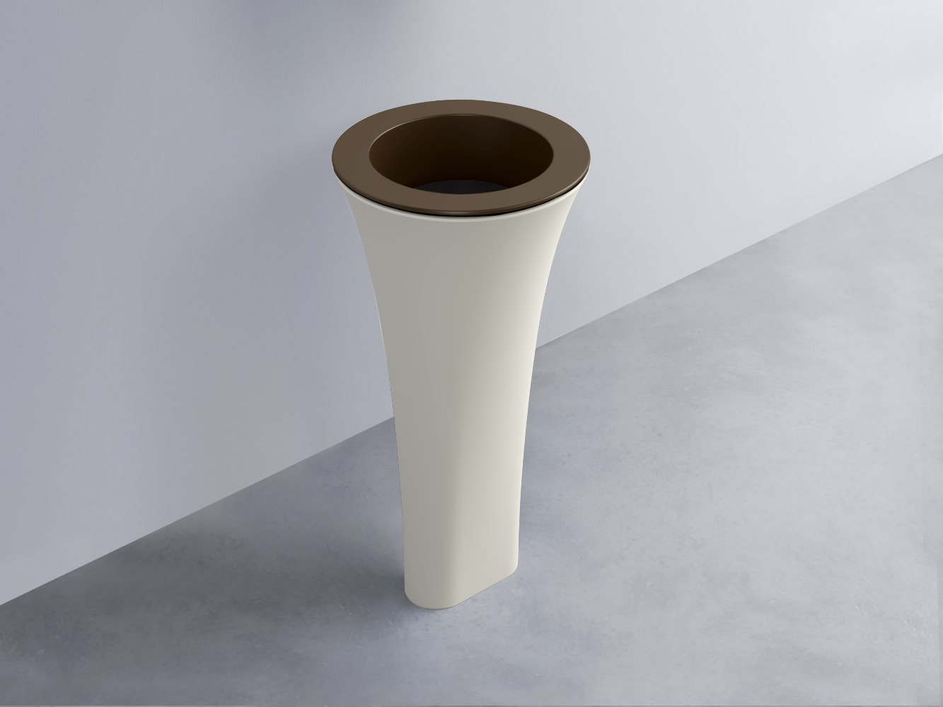 AMLA45-CA+AMPILT-LV+AMCOLT-TL Раковина Amedeo Tondo отдельностоящая cielo Enjoy + Amedeo Ceramica Cielo