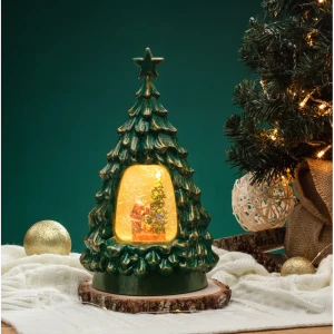 89380296 Электрогирлянда - фигура Новогодняя елка для дома 2 лампы 33 см зеленый STLM-1536727