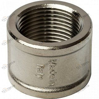 Муфта ВВ 1" никель STOUT SFT0006000011