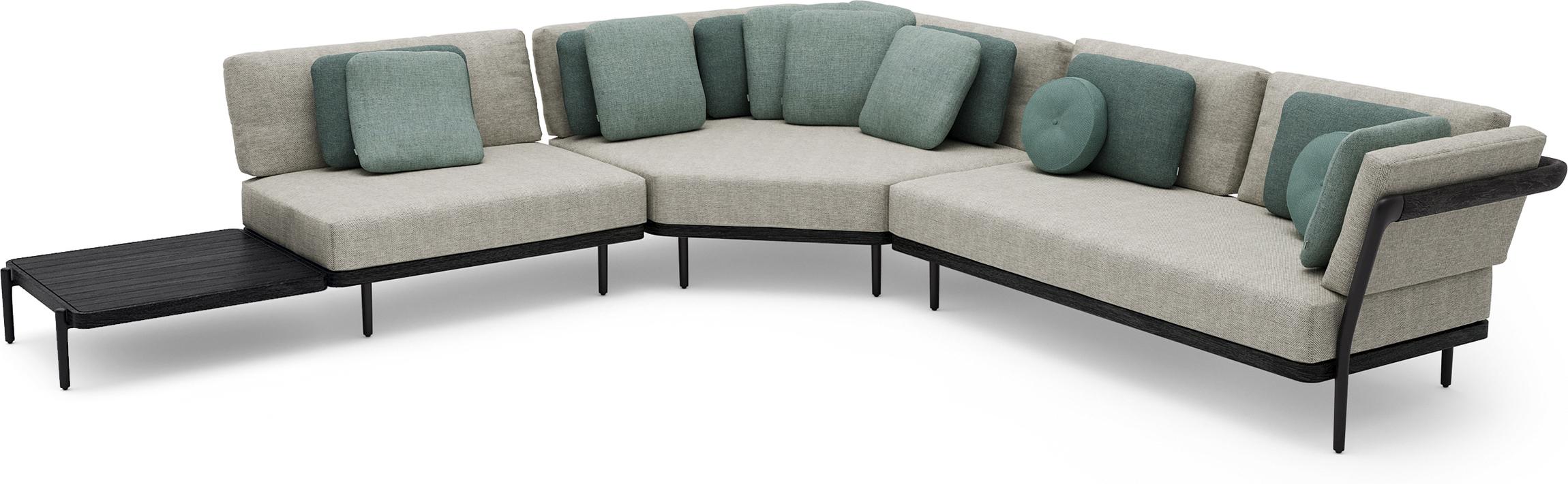 Concept 11 teak nero черный Manutti Flex MNST542