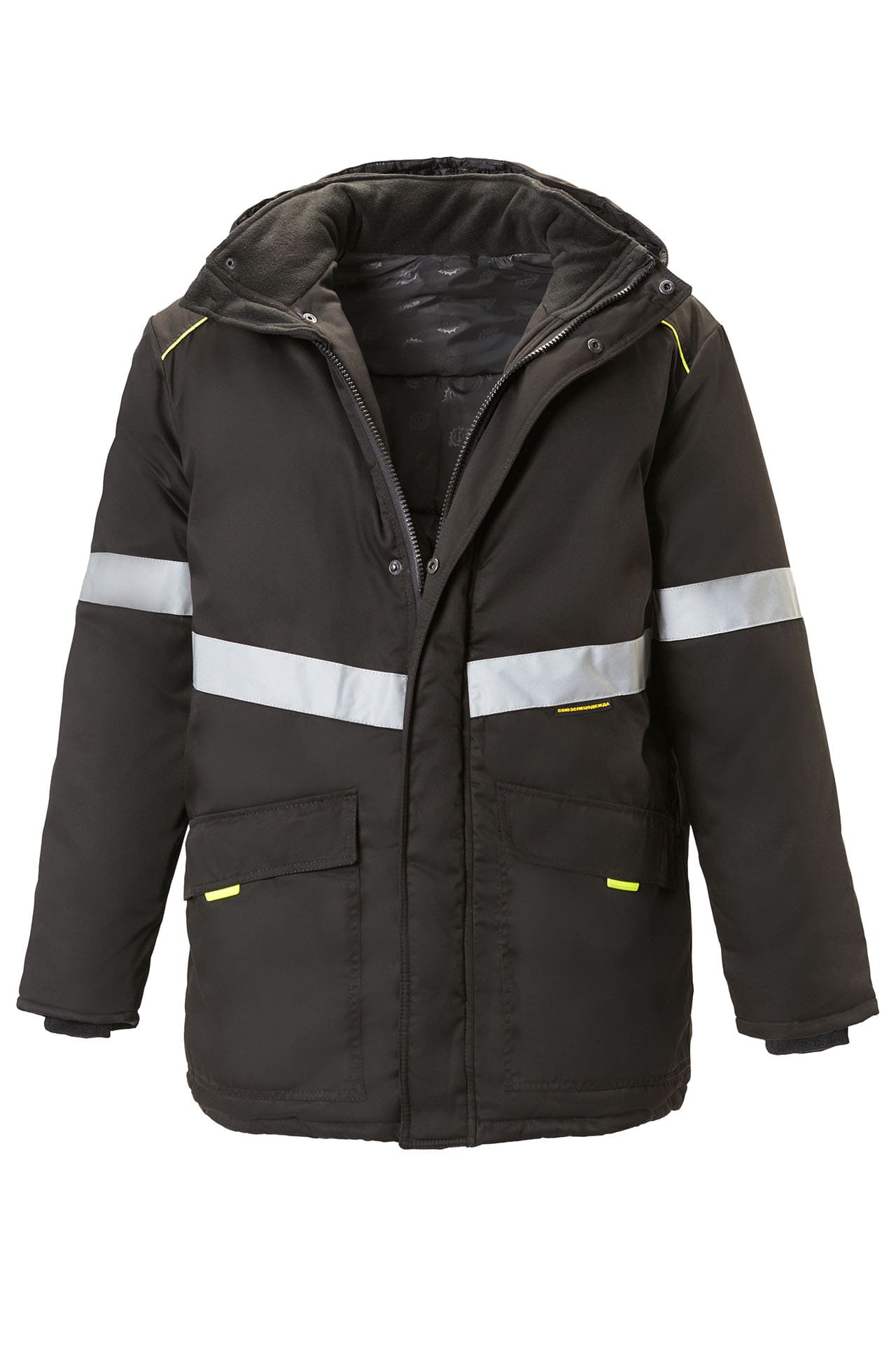 5038060 Костюм СОЮЗСПЕЦ утепленный черный  Зимняя спецодежда  размер 44-46/158-164  - Вид №3