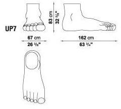 B&B Italia Скульптура Up Up7 - Вид №3