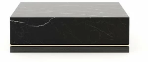 Laskasas Низкий квадратный мраморный журнальный столик  Lk3426