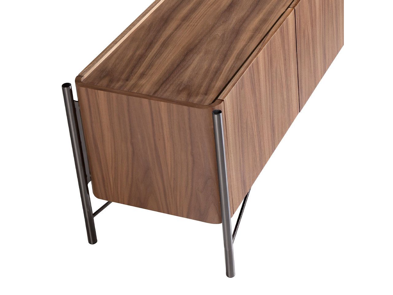 Деревянный шкаф для телевизора с распашными дверцами Angel Cerda Nature Life ARCH-00099712 - Вид №2