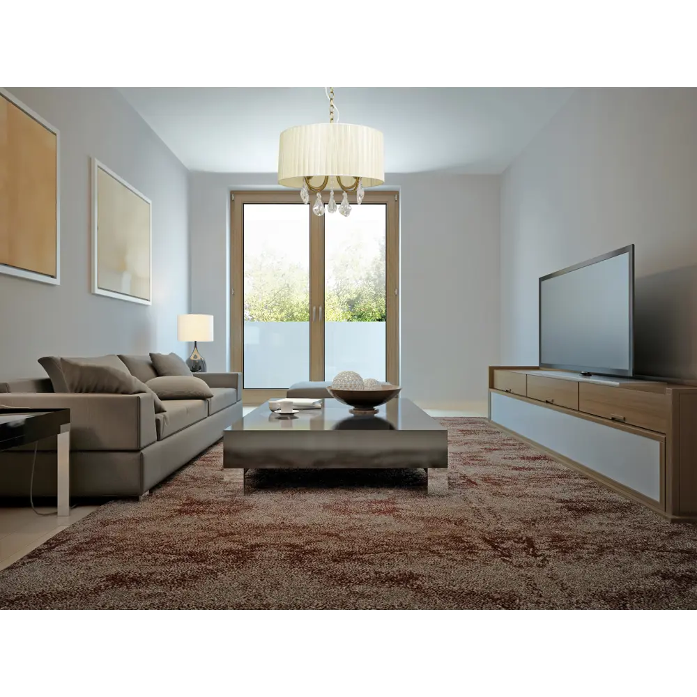 Люстра хрустальная подвесная Жаклин 4 лампы 8 м² цвет бежевый MW-Light STLM-2183507 - Вид №4