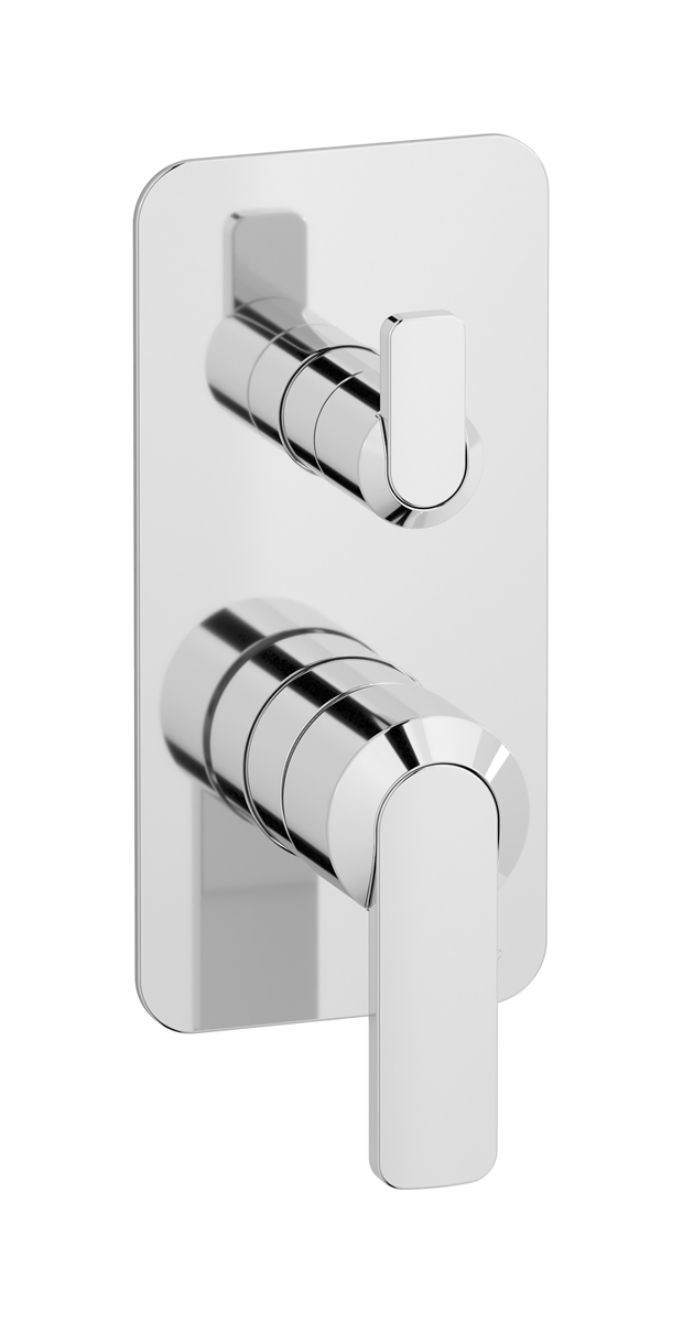 Встроенный смеситель для душа с двухходовым дивертером WE ARE IB c6310cc Chrome C-67