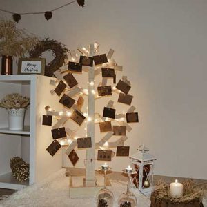 PT126 LED Поддон дерево Dekoraniaevents Navidad