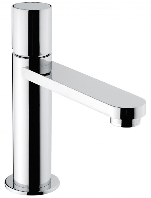 78003CR Смеситель Ade с донным клапаном для раковины. Без рычага, цвет хром EMMEVI