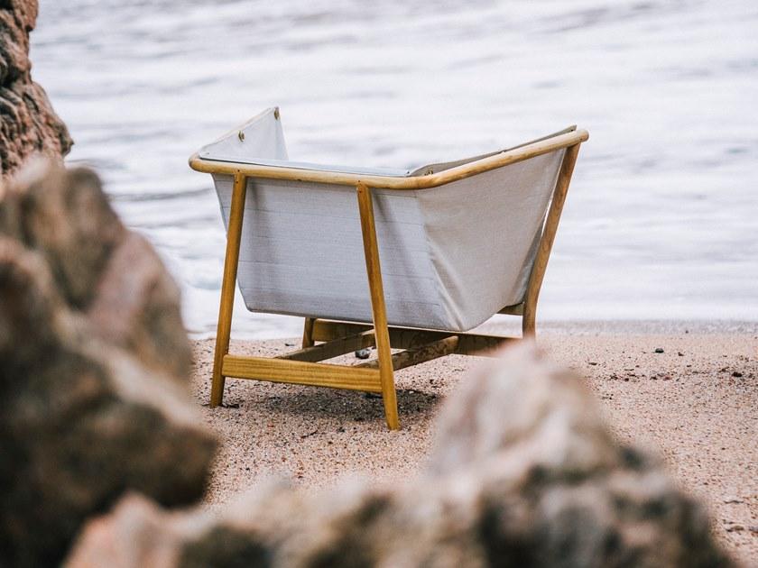 calma Садовое кресло из ткани с подлокотниками Marea sun-id-1491703 - Вид №5