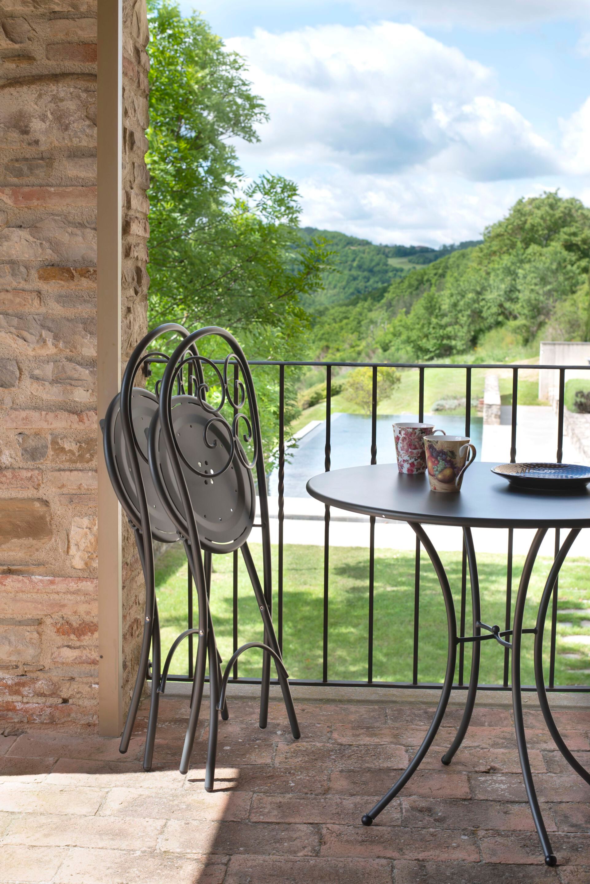 Стальной круглый садовый стол emu Pigalle ARCH-00101899 - Вид №2