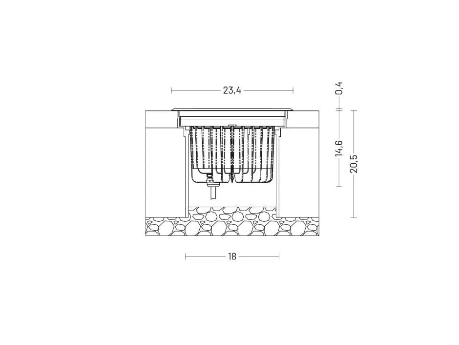 Открытый алюминиевый светодиодный маркер [LND] общие ARCH-00039358 - Вид №23