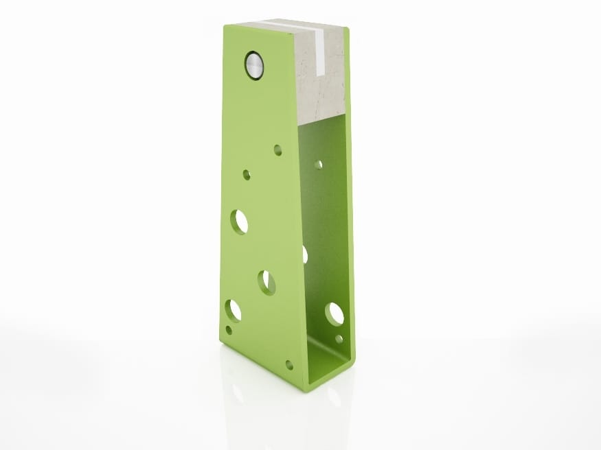 Оцинкованный лист фиксированный боллард Viscio Urban Design Gio' ARCH-00020609 - Вид №1