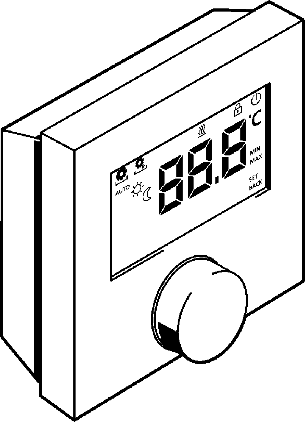 Viega Комнатный термостат 1244 (759025) 759 025 - Вид №1