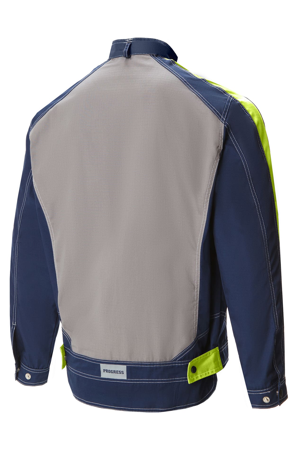 68849 Костюм "Прогресс" темно-синий с серым лимон  Летняя спецодежда  размер 60-62/182-188  - Вид №2