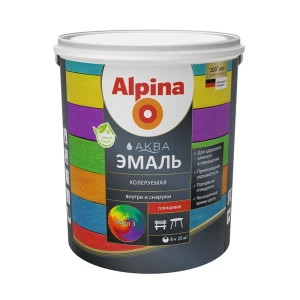 90708234 Эмаль ALPINA 242109 цвет бесцветный 2.35 л STLM-0859712