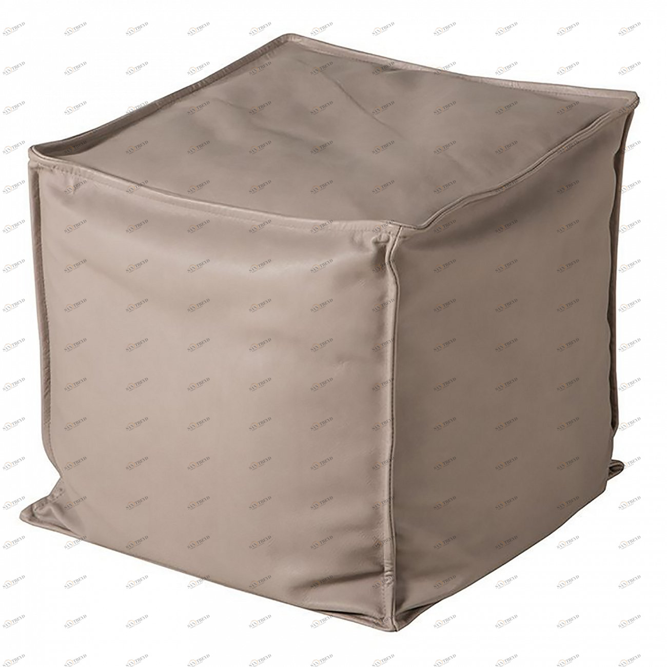 Пуфик квадратный 45х45 см Fatty бежевый SITS FATTY 191993 Серый 