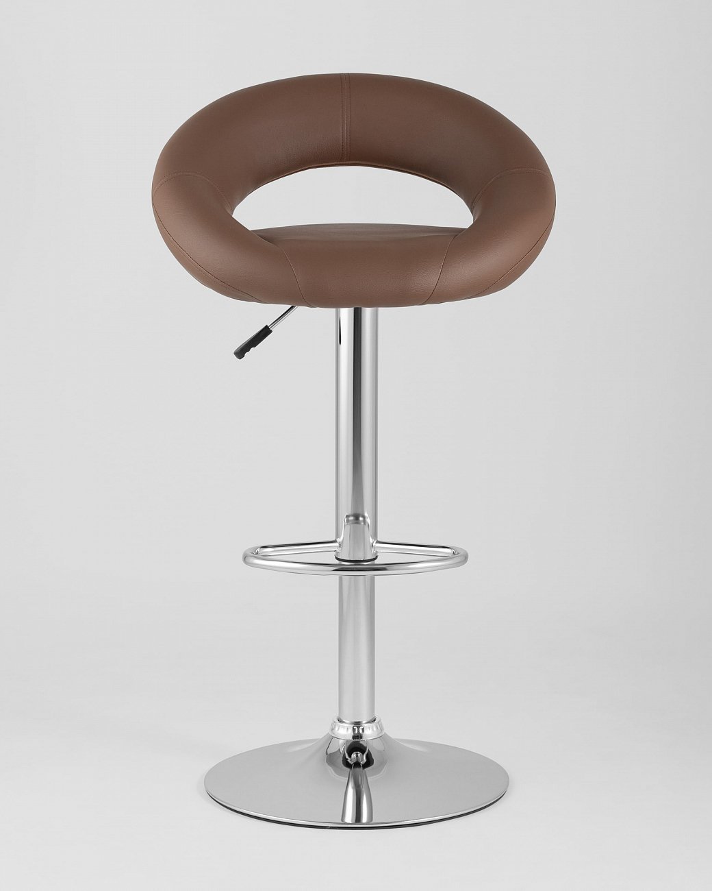 Стул барный со спинкой коричневый из экокожи "Купер" STOOL GROUP  00-3946010 Коричневый  - Вид №2