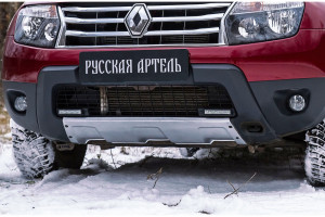 18253195 Накладка бампера для Renault Duster 2010- г.в., 2 мм NRD-007601 Русская Артель