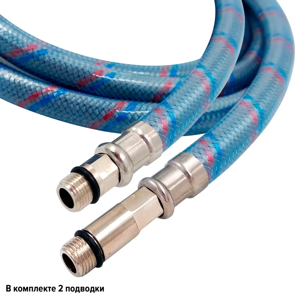 Гибкая подводка для смесителя Monoflex 1/2"xM10-15 гайка - штуцер 50 см 2 штуки STLM-2173674 - Вид №3