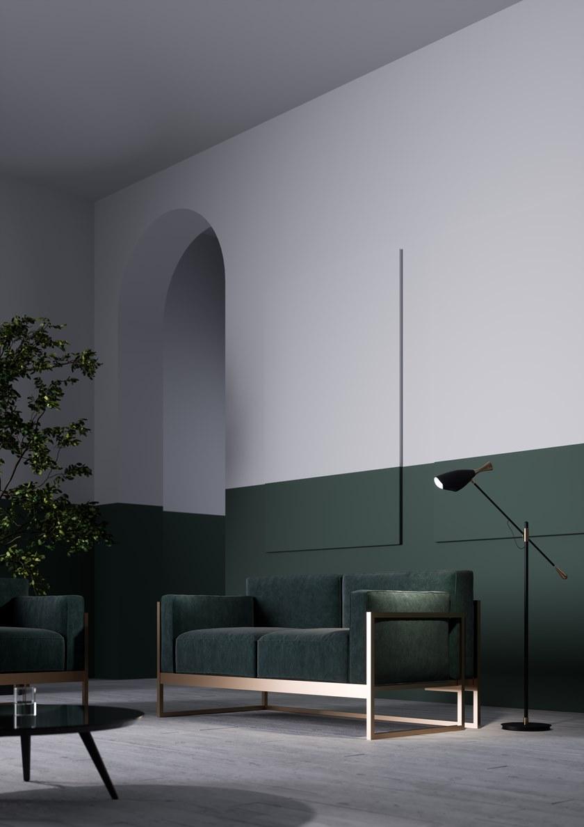 TrabA' 2-местный тканевый диван Kirk 0062 - Вид №2