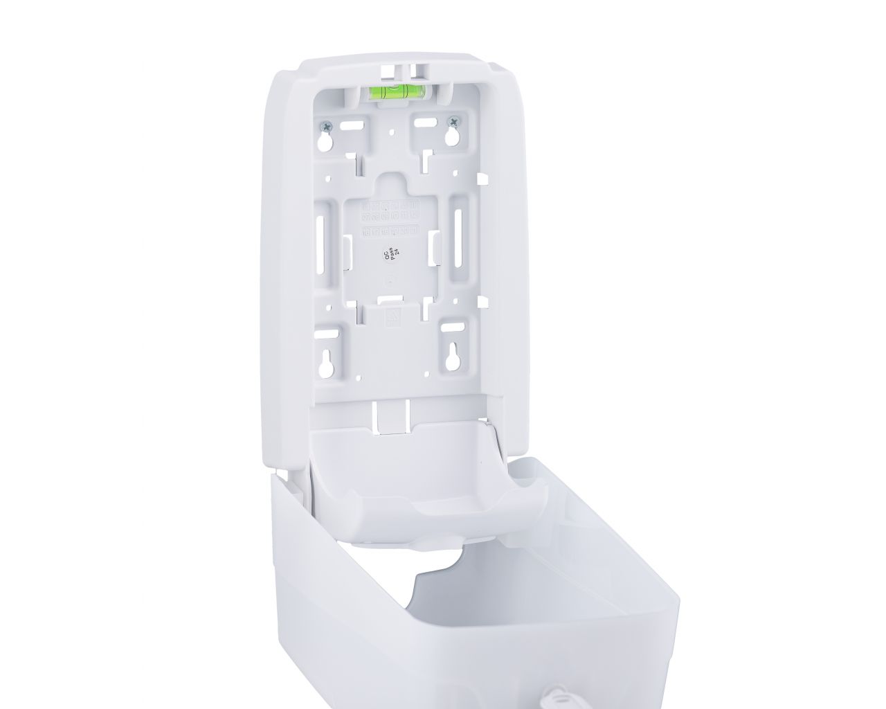 BHB401 Контейнер для туалетной бумаги HARMONY, пластик, прозрачный белый Merida  - Вид №4