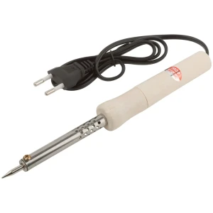 Паяльник электрический с деревянной ручкой Mos, 40 Вт