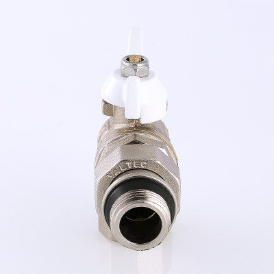 VT.228.NRW.04 Кран шаровой VALTEC BASE угловой с полусгоном и дополнительным уплотнением Valtec 1/2"  - Вид №2