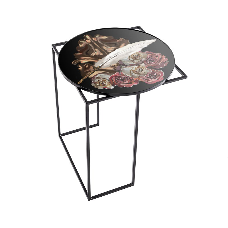 Столик  MINOTTI MTSD45 The black attitude