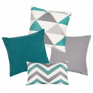 Комплект чехлов для подушек LINE NILS/WILLY ARBEN DECOR MAGIC ОРНАМЕНТ 321822 Голубой;серый