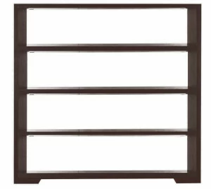 Стеллаж черный Milano PUSHA СТЕЛЛАЖИ MILANO 062936 Коричневый