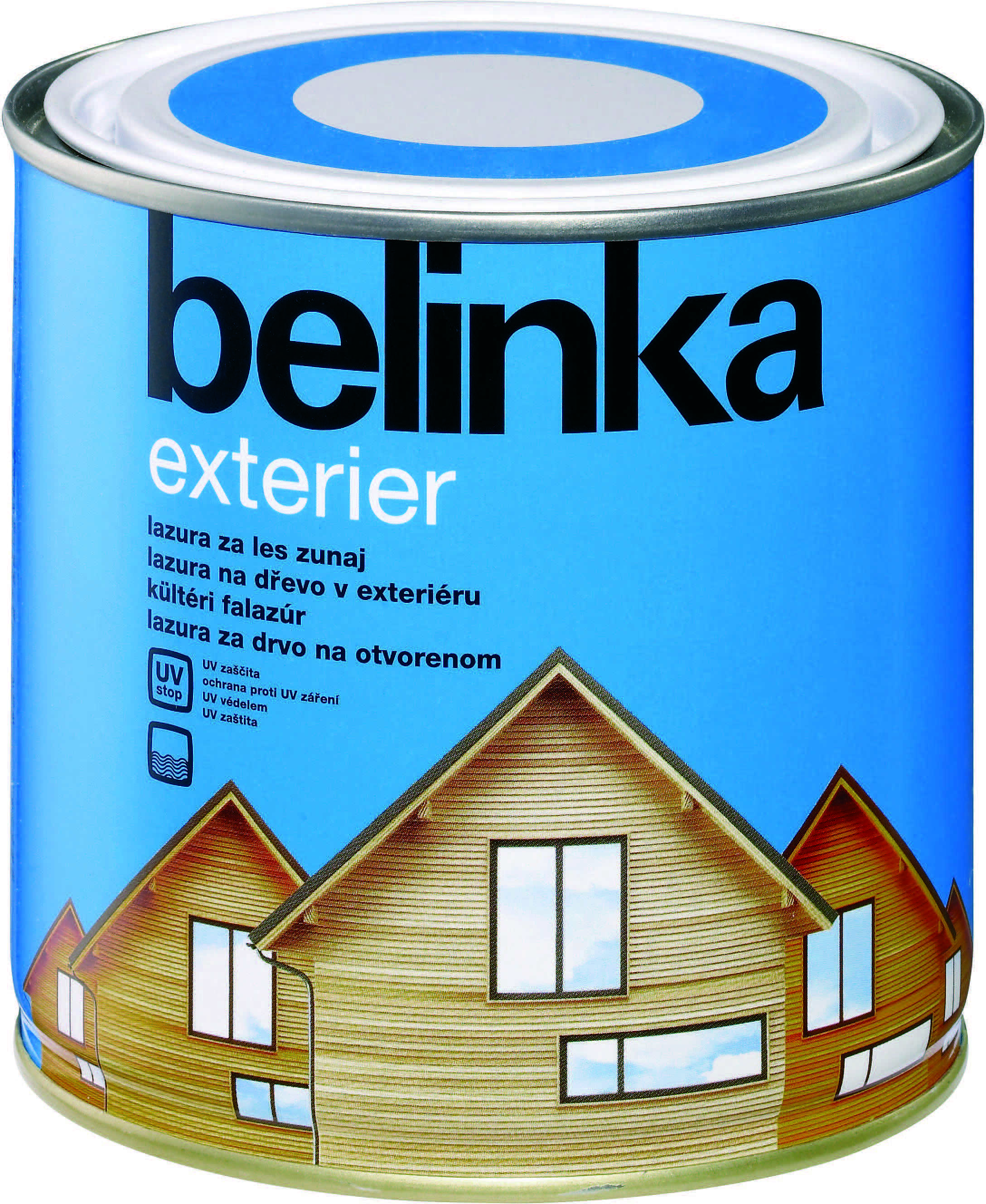 91202693 Защитно-декоративная пропитка для дерева EXTERIER 0.75 л. №62 радужно-желтый STLM-0516596 BELINKA