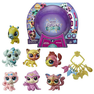 E7412 Hasbro Littlest Pet Shop Литлс Пет Шоп Подарочный набор Петы с предсказанием Littlest Pet Shop Hasbro