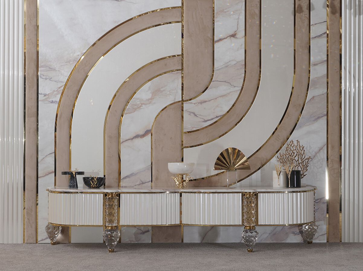 Шкаф для телевизора с распашными дверцами Zebrano Velovis ARCH-00048687