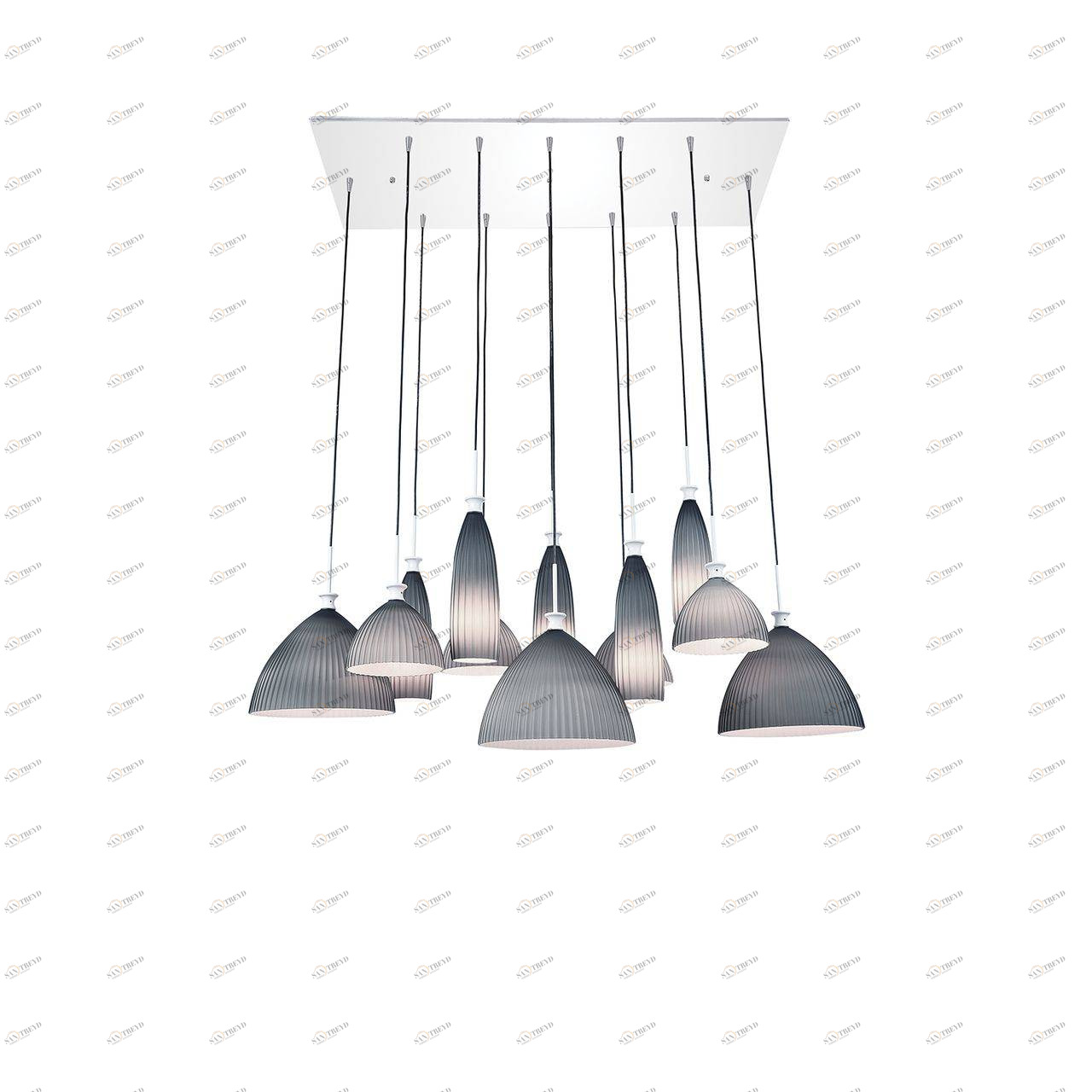 Подвесная люстра Lightstar Simple Light 810 810221 LIGHTSTAR ДИЗАЙНЕРСКИЕ, SIMPLE LIGHT 056302 Серый 