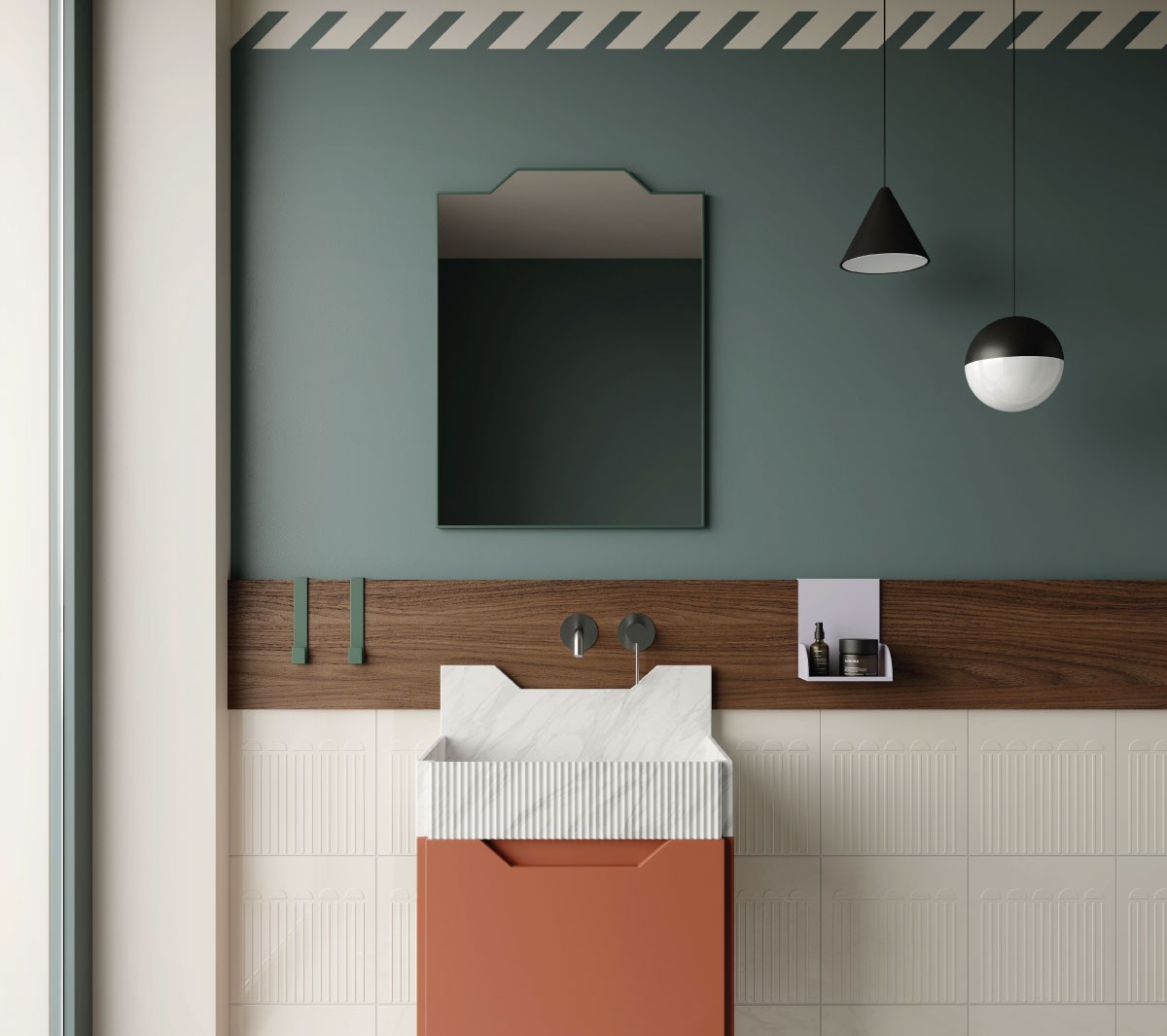 Ex.T FRIEZE Настенное зеркало EXFRIEZESPW/0515 - Вид №2