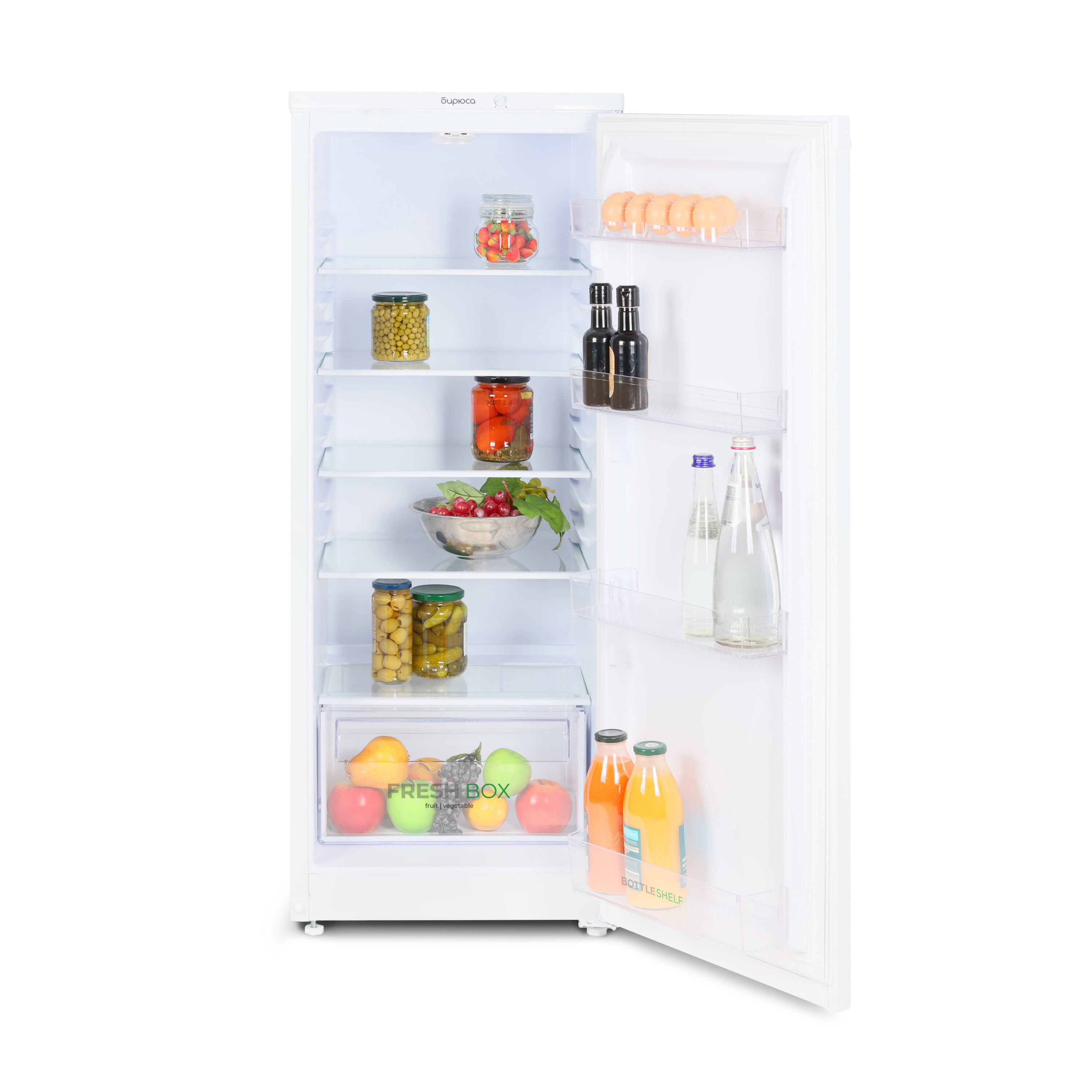 9283691 Холодильник без морозильника   Бирюса 411 белый STDN-0122216 - Вид №2